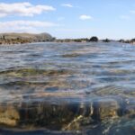 Sea and rocks, Plimmerton, New Zealand